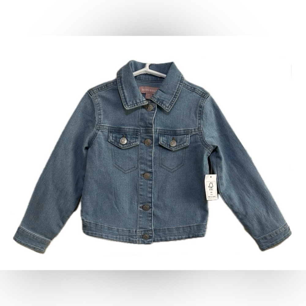 BCBGirls Classic Denim Jacket (Size XS 5/6 Girls)